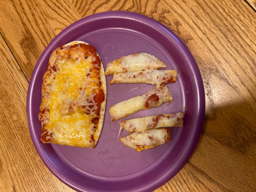 Pita bread pizza 🍕