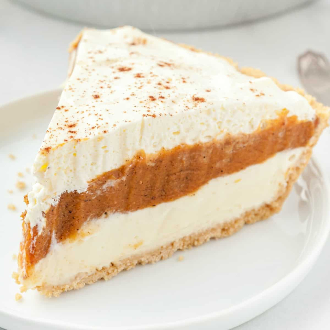 No Bake Pumpkin Pie Cheesecake