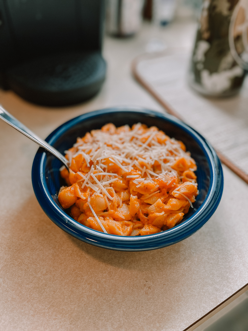 Savory Pumpkin Pasta