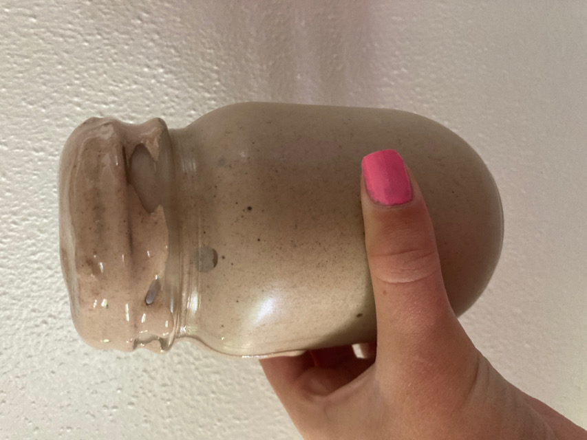 Chocolate protein smoothie