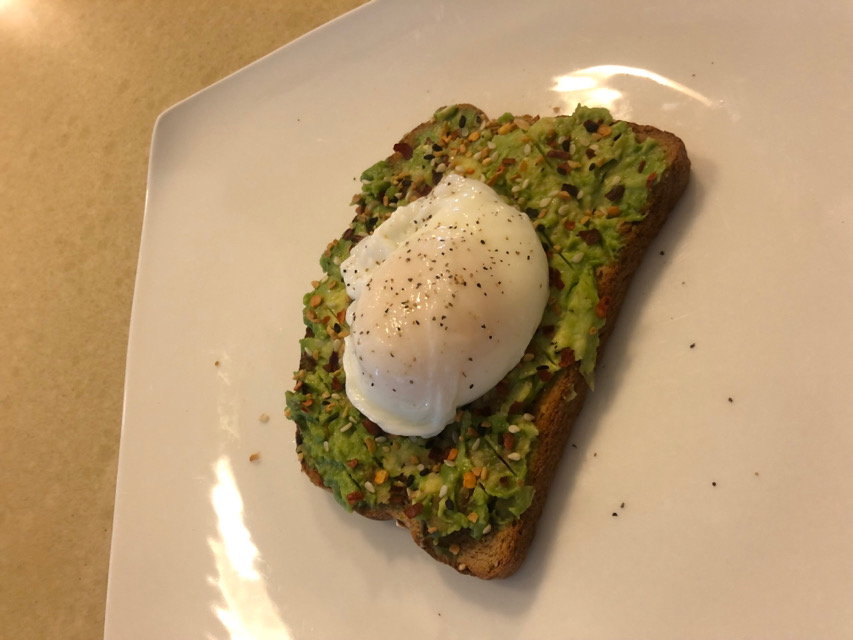 Avocado Toast & Poached Egg