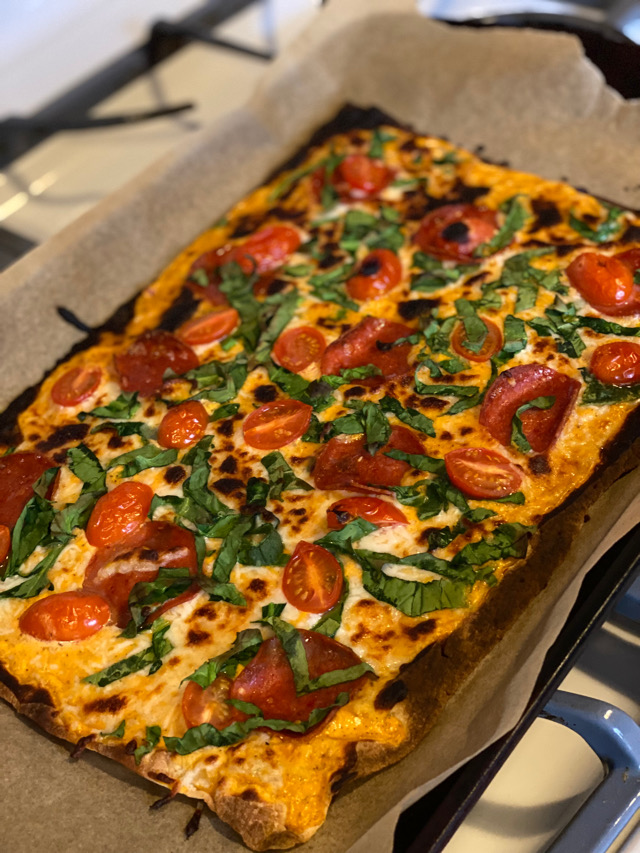 Flatbread pizza