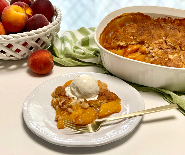 Easy Peach Cobbler
