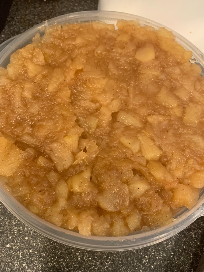 Grandma's homemade applesauce