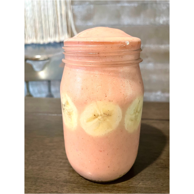 Peaches & Strawberry Smoothie