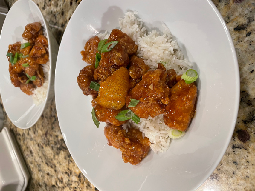Gluten Free Orange Chicken