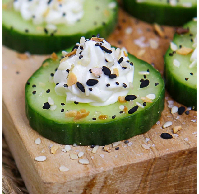 Cucumber bites