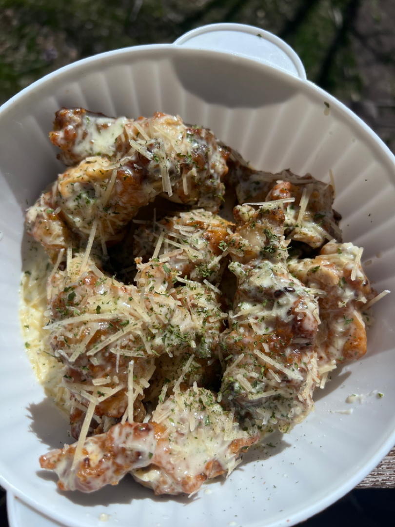 Garlic Parmesan drumsticks