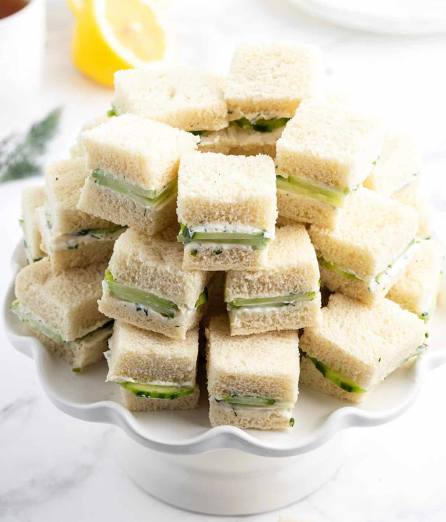 Cucumber sandwiches 🥪