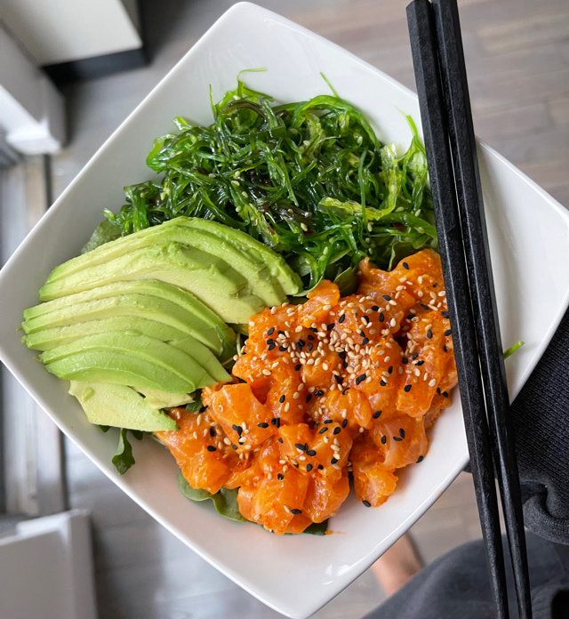 Spicy Salmon Salad