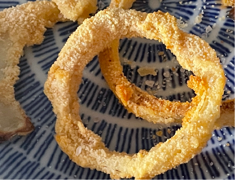 Homemade onion rings (Airfryer edition)
