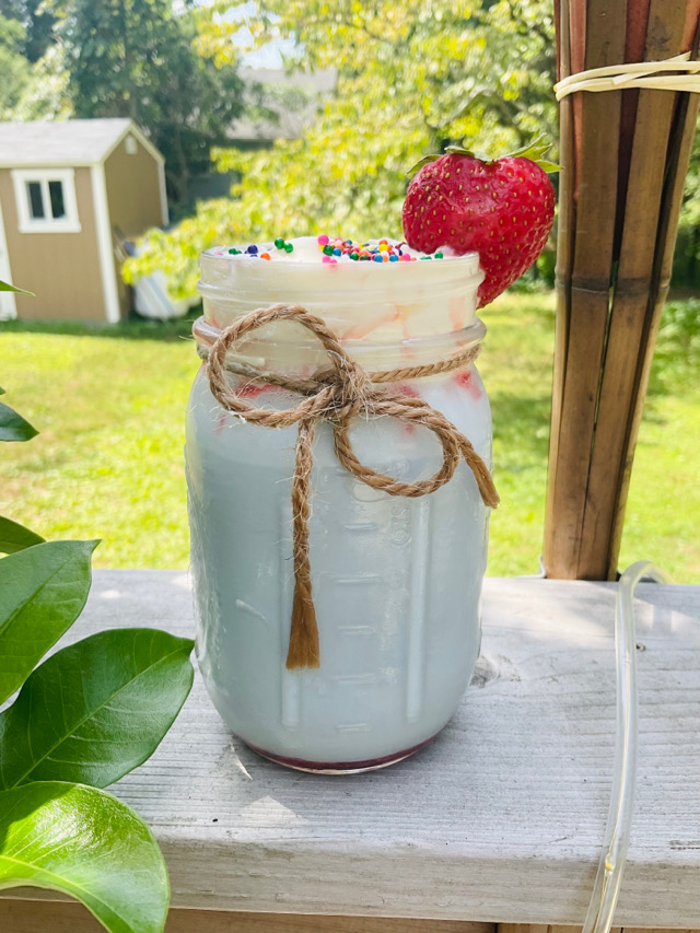 Unicorn milkshake
