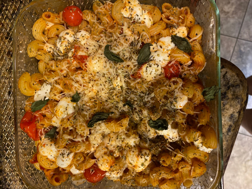 Margarita Pizza Pasta