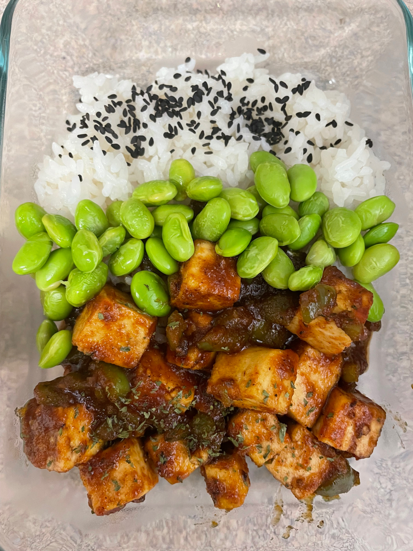 Korean BBQ Tofu Bowls🍚