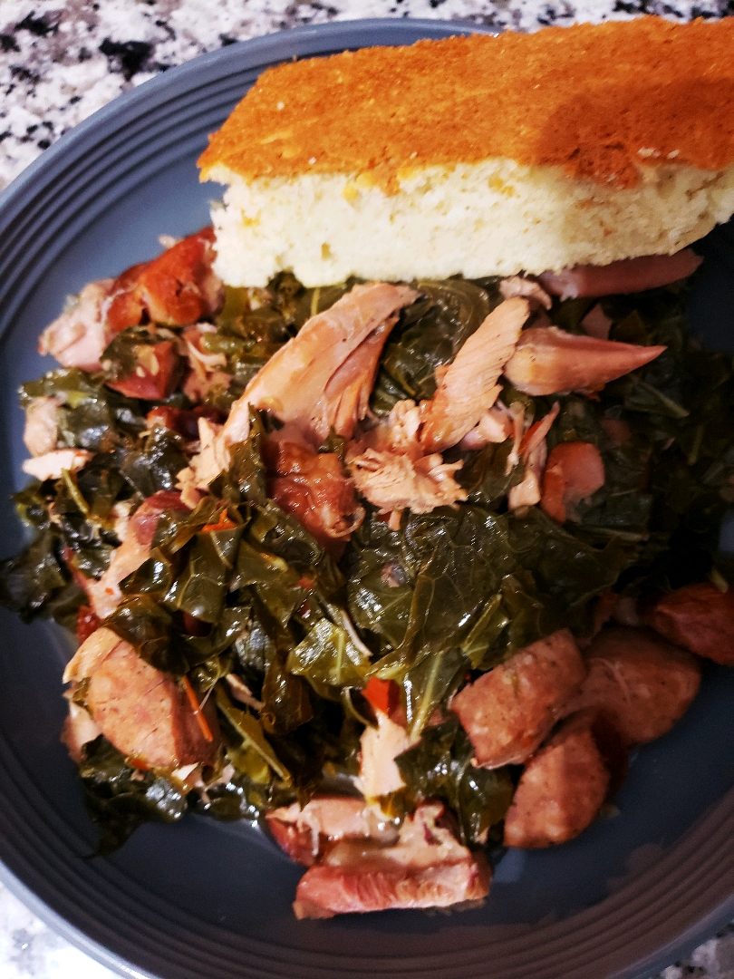 My Southern Style Collard Greens