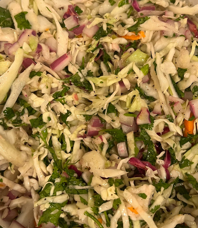 Cilantro Lime Slaw 💚