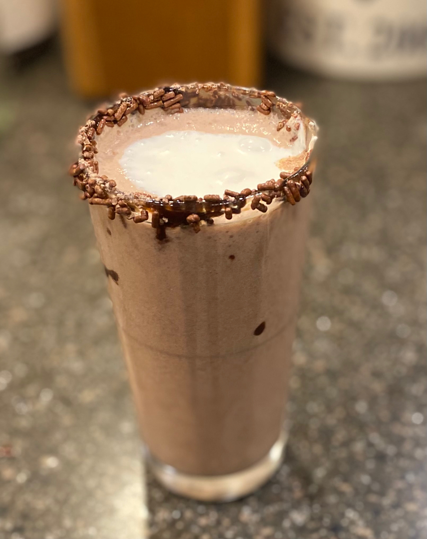 Whipped hot chocolate