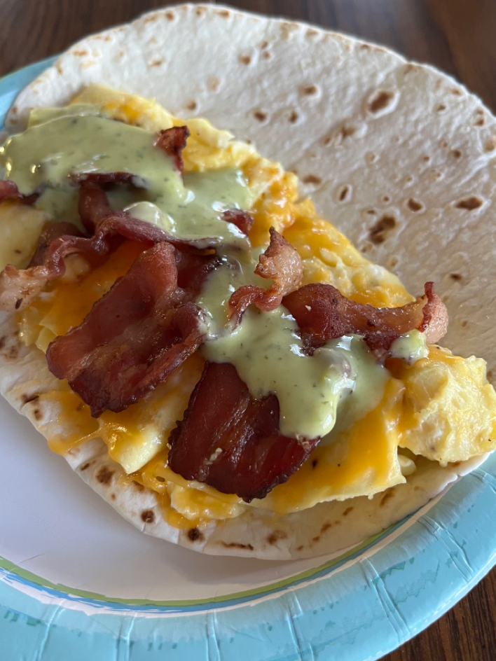low carb breakfast taco