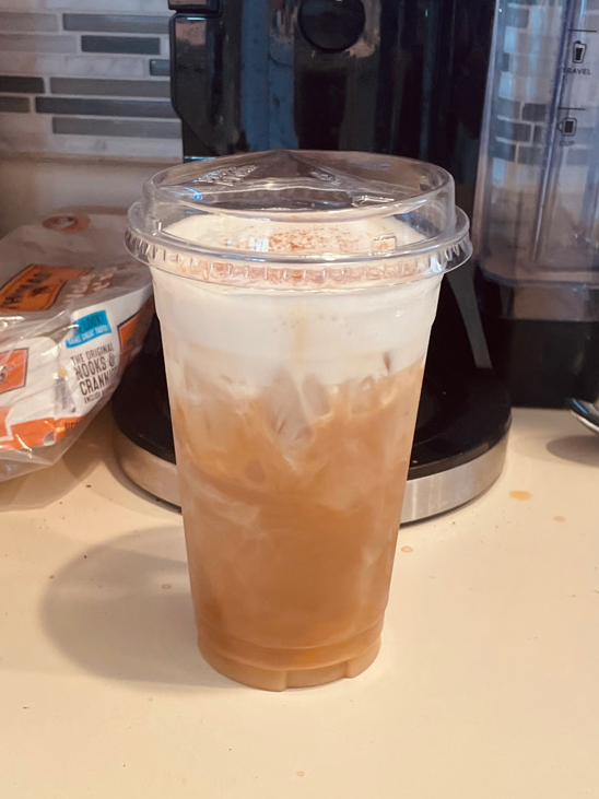 Iced Pumpkin Spice Latte