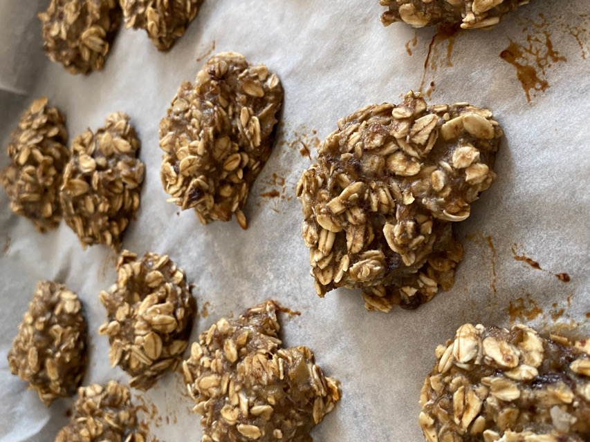 banana oatmeal cookies