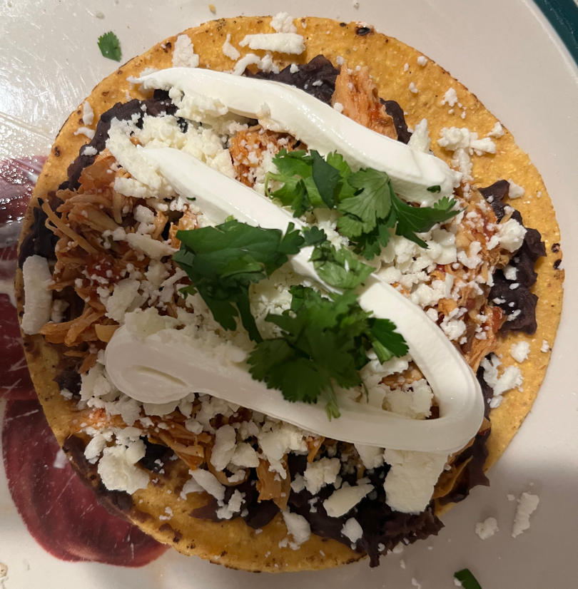Chicken Tinga Tostadas