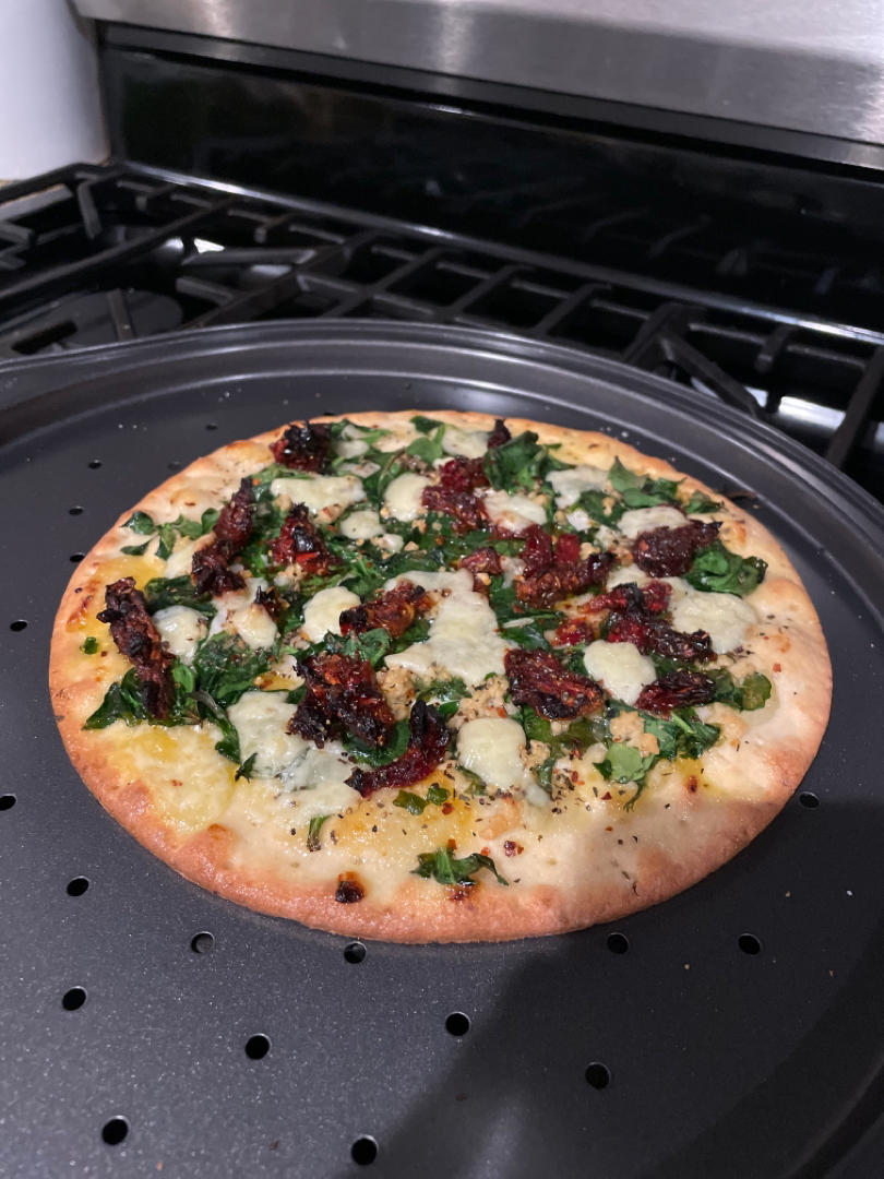 Cauliflower Crust White Pizza