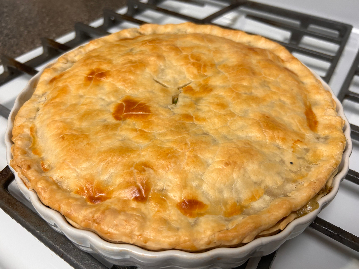 Easy leftover Turkey pot pie 🥧