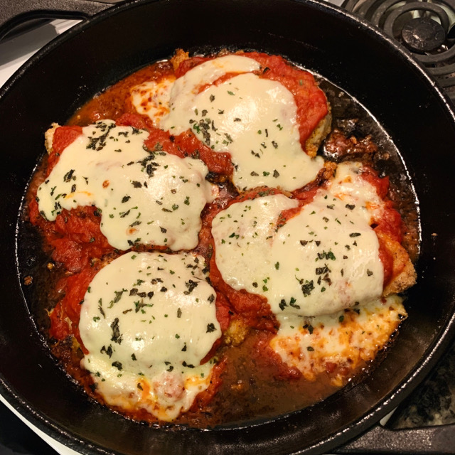 GF chicken parm