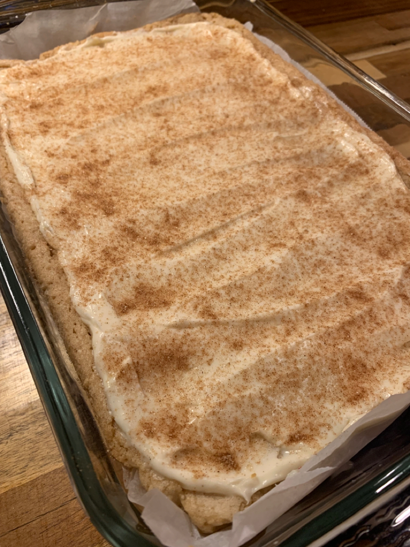 Snickerdoodle Cheesecake Bars