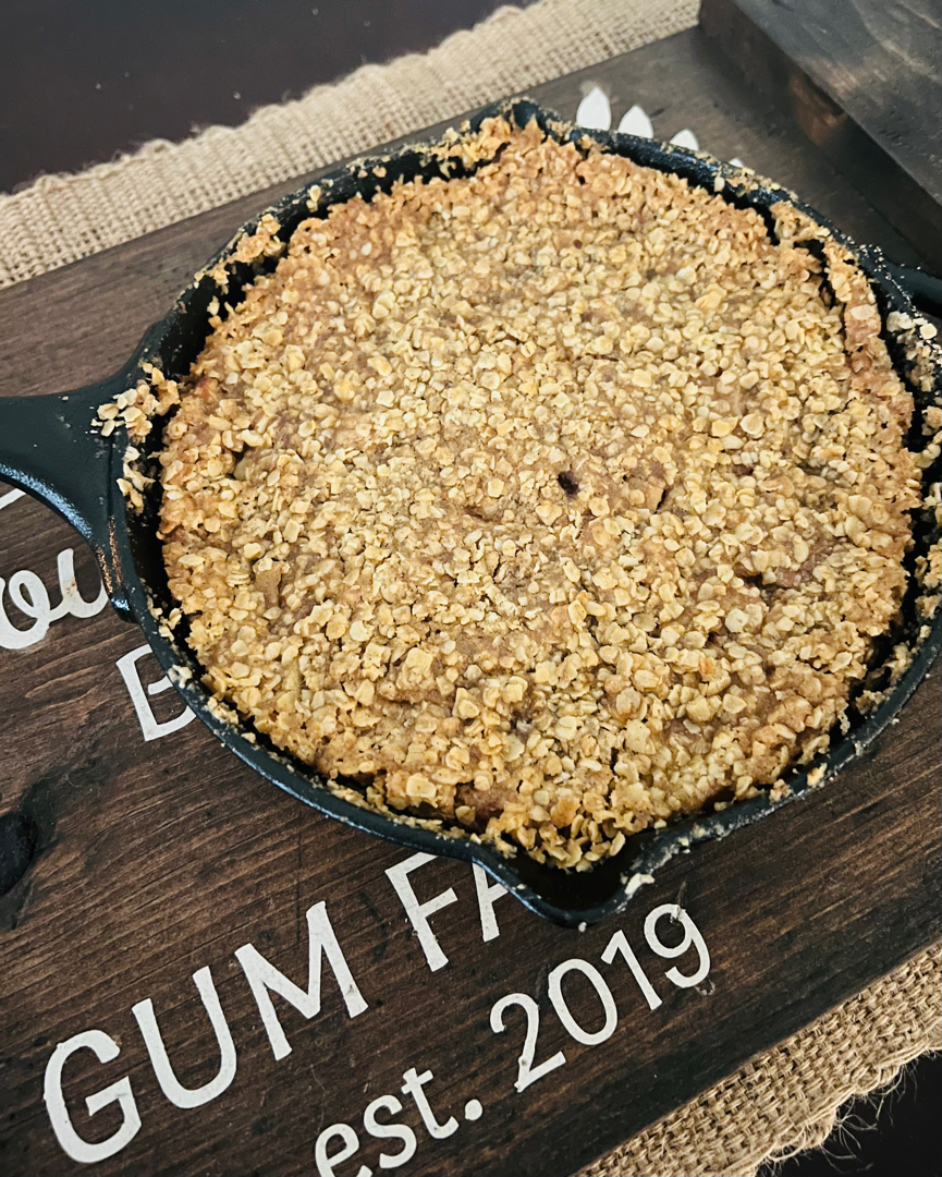 Cast Iron Skillet Apple Crisp
