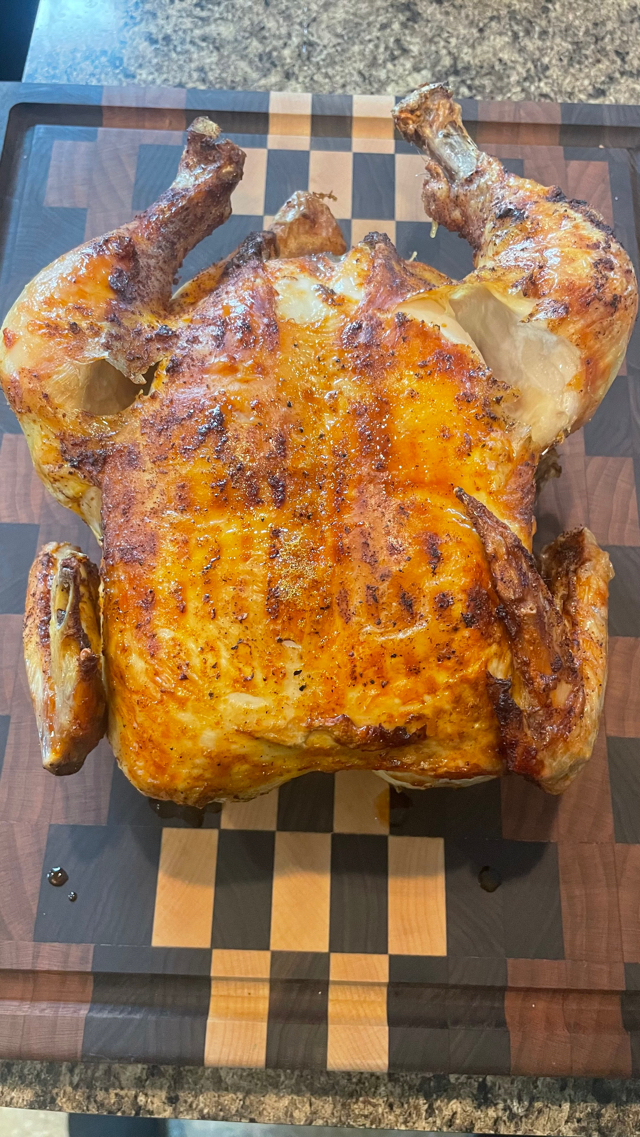 Air Fryer “Rotisserie” Chicken