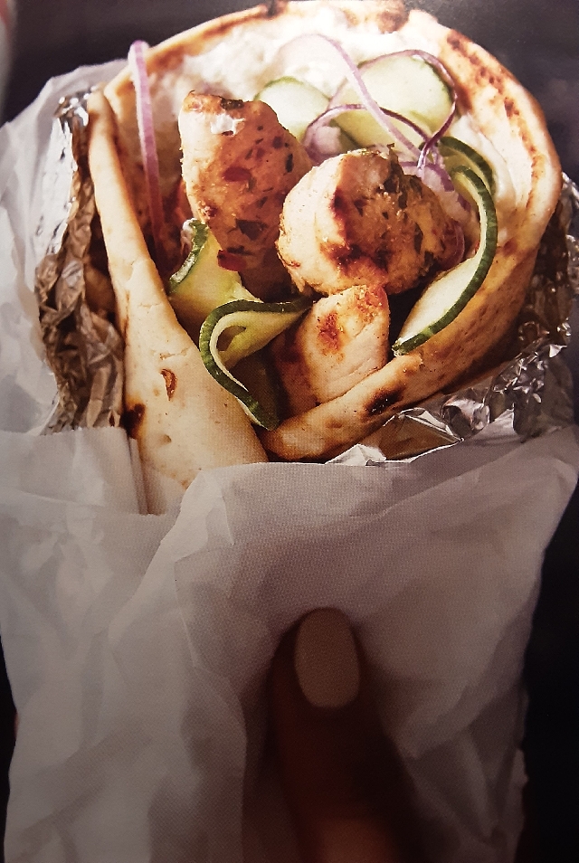 Grilled Chicken Shawarma Wrap