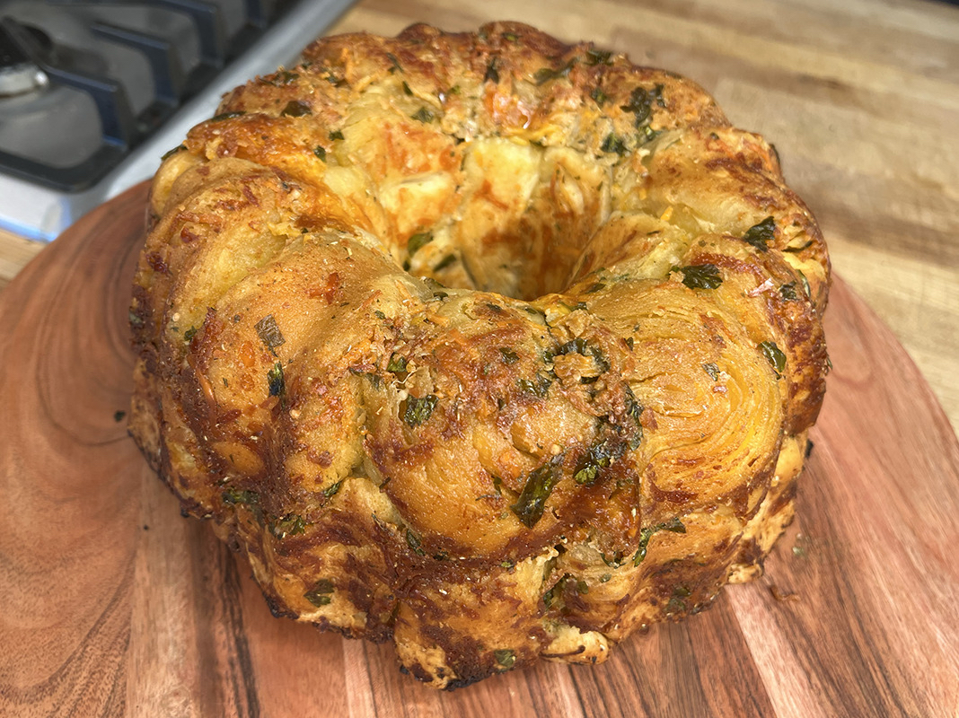 Pull Apart Garlic Bread