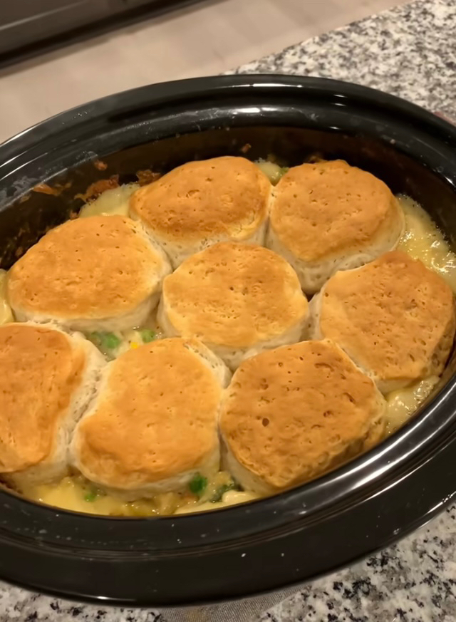 Crockpot Chicken Pot Pie