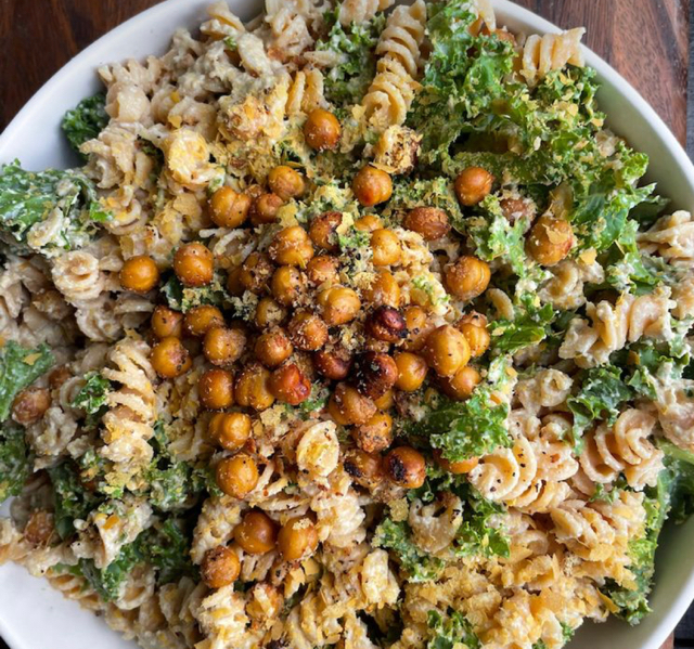 Vegan Caesar Pasta