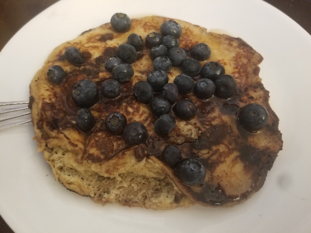 No Sugar Added Chocolate Chip Pancakes