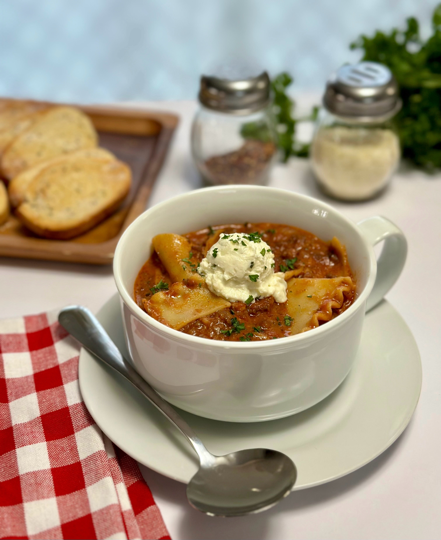 One-pot Lasagna Soup