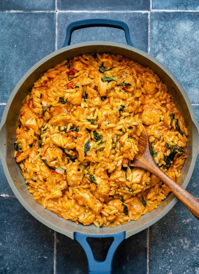 Cajun Chicken Orzo