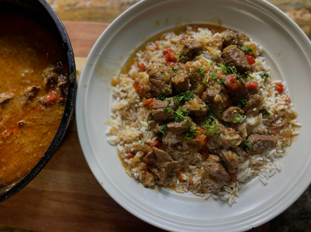 beef tips & gravy
