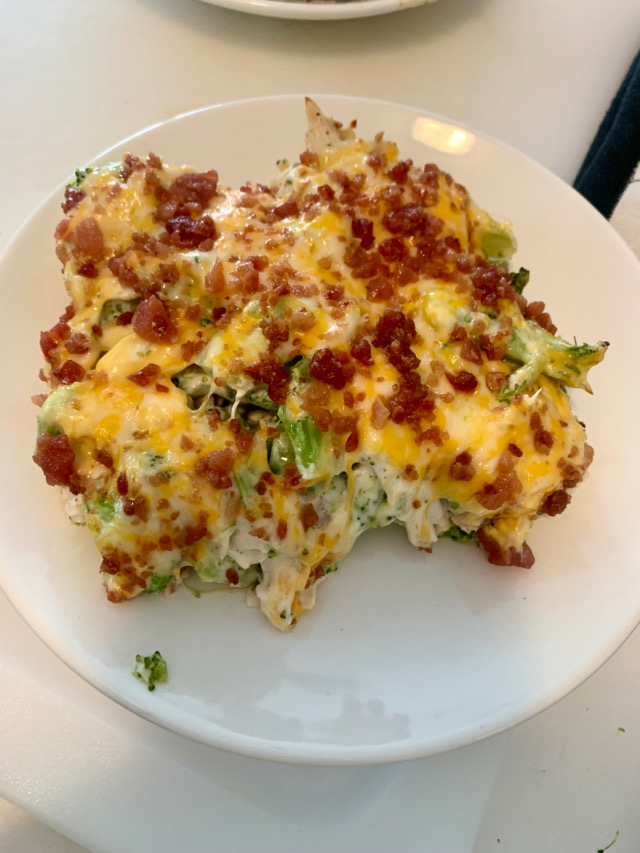 Cheesy Bacon Broccoli Chicken Casserole
