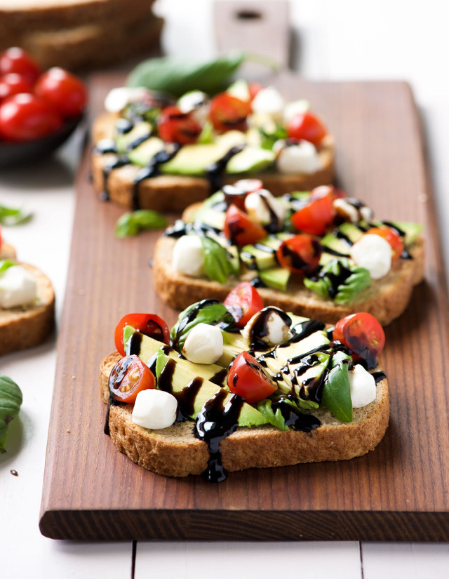 Caprese Avocado Toast