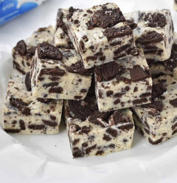 Three ingredient Oreo fudge