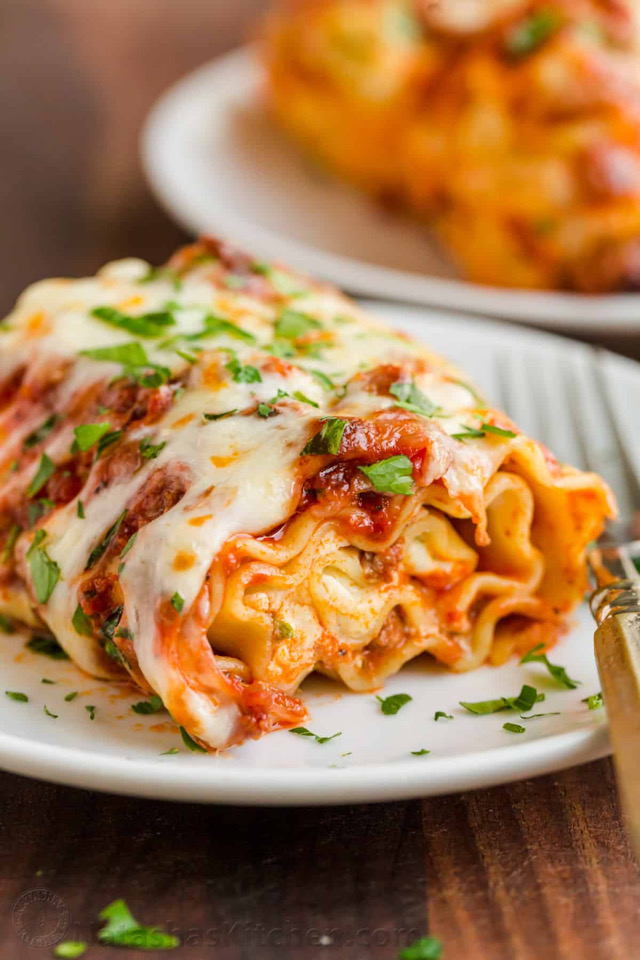 Lasagna roll ups