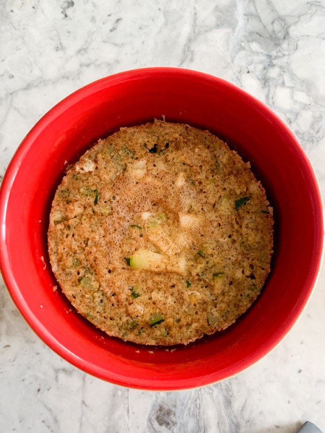 Zucchini Bread Mug Cake