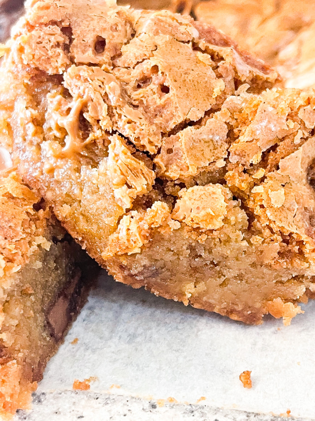 Cookie Butter Blondies
