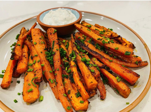 Chipotle Honey Roasted Carrots 