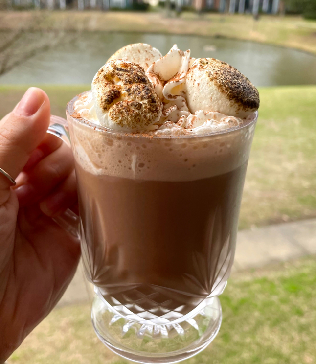 Toasted Marshmallow Hot Chocolate