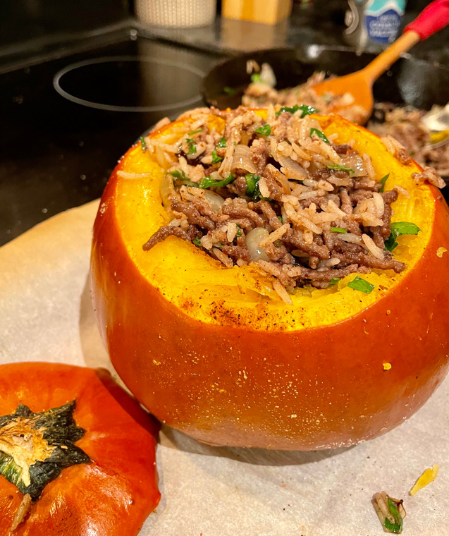 Fall Stuffed Pumpkin 🍁