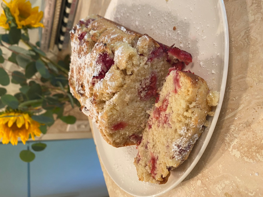 Raspberry Ricotta Cake