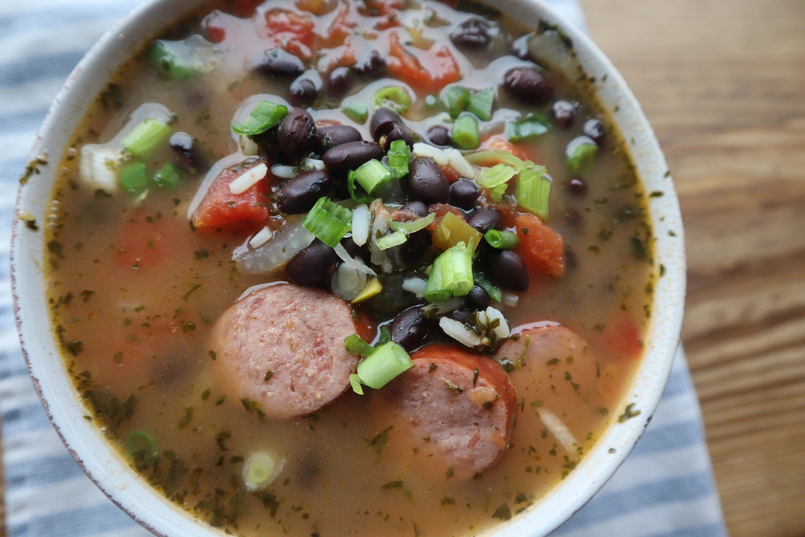 Black Bean and Rice Soup
